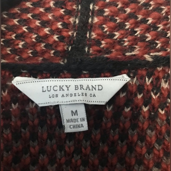 Lucky Brand open front long cardigan - Picture 4 of 4
